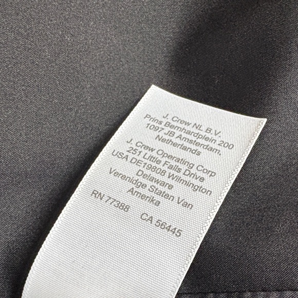 J.Crew Stewart Tartan Wool-Blend Schoolboy Women's Blazer - Black and Red Sz 10 - Picture 9 of 9